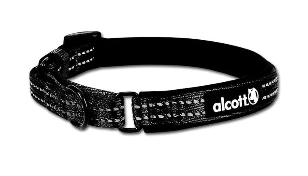 Alcott Martingale Dog Collar Black - Medium