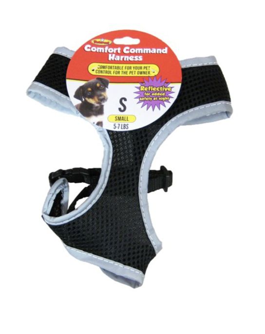 Petcrest Small Black Comfort Dog Harnes