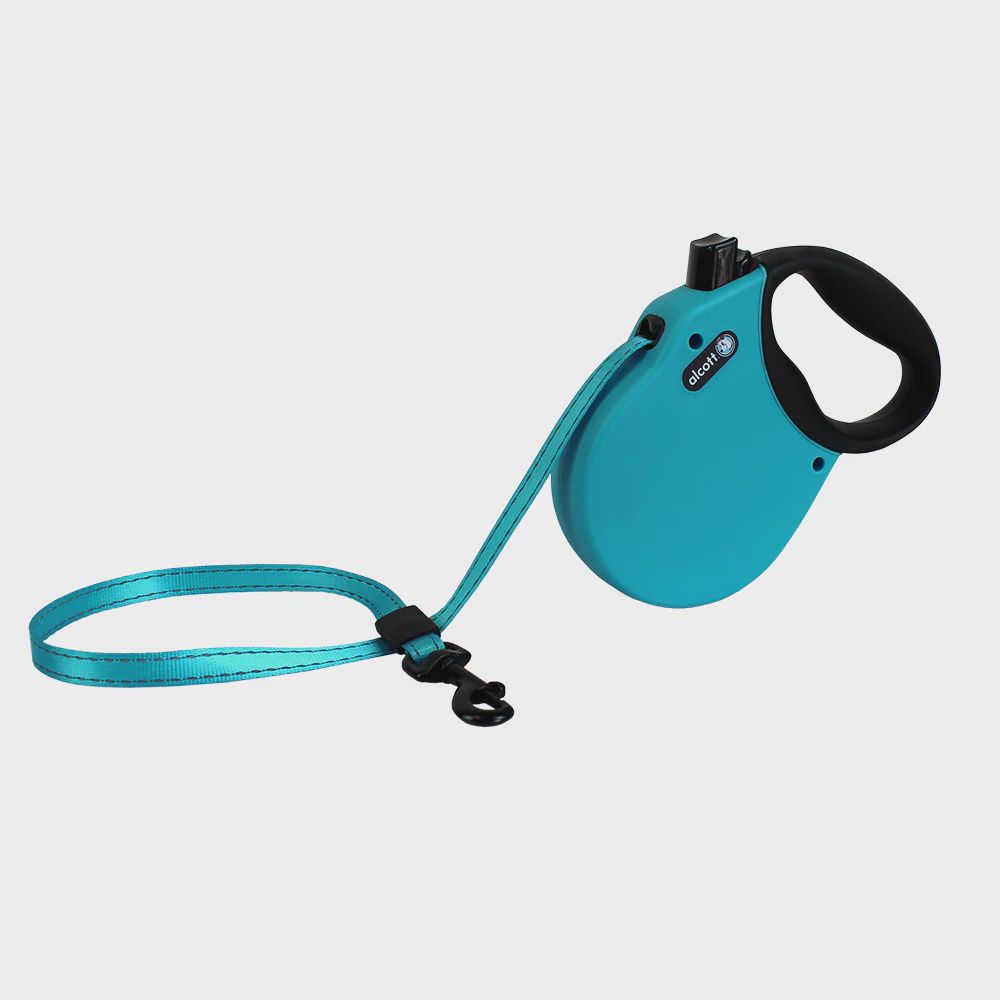 Alcott Adventure Retractable Leash Extra Small Blue 10&#39;
