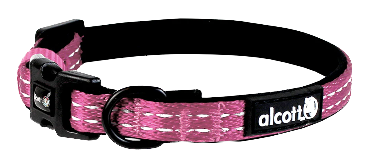Alcott Adventure Dog Collar Pink - Extra Large