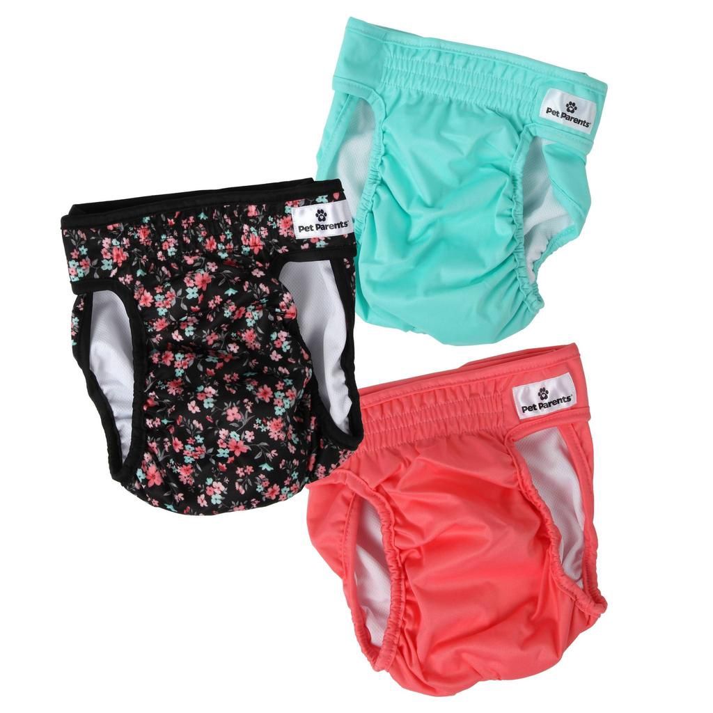 Pet Parents Medium Washable Dog Diapers (3 Pack) Bella Pack