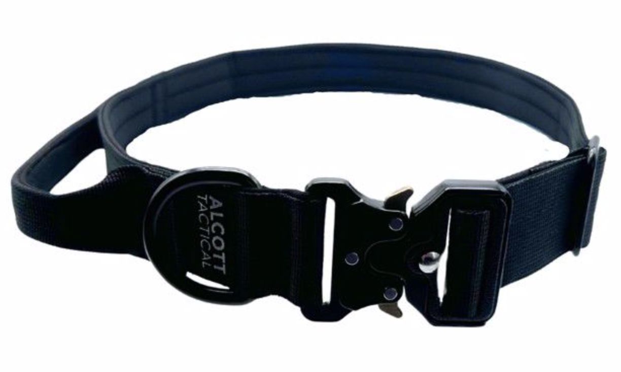 Alcott 26-32&quot; Extra Large Black Tactical Dog Collar