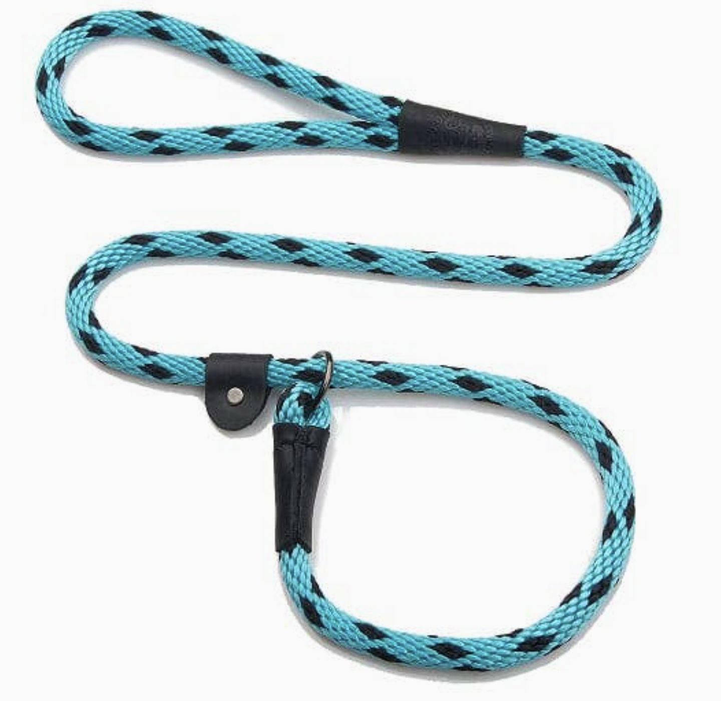 Mendota Slip Lead 1/2&quot; x 6&#39; - Black Ice Turquoise