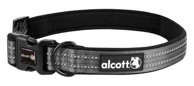 Alcott Adventure Dog Collar Grey - Large