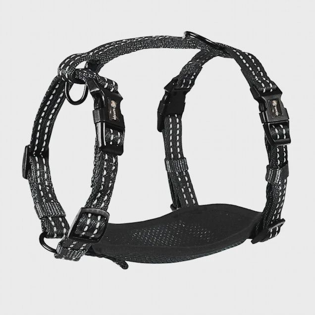 Alcott Adventure Dog Harness Black - Small