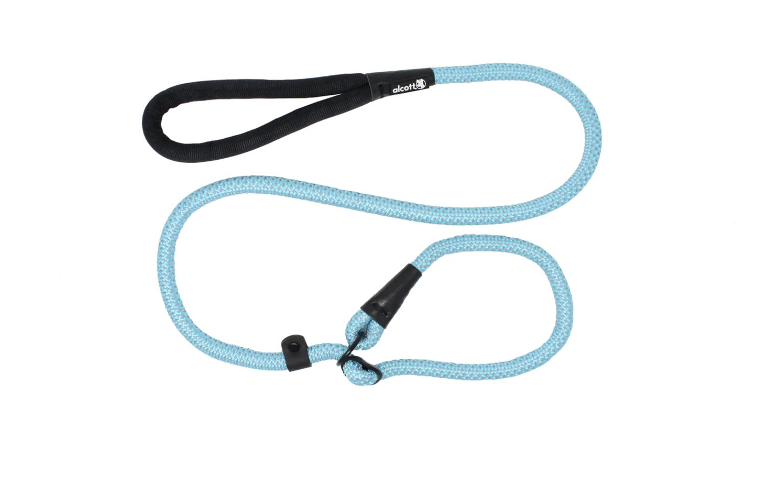 Alcott Slip Rope Dog Leash Blue 5&#39; - Large 3/4&quot;