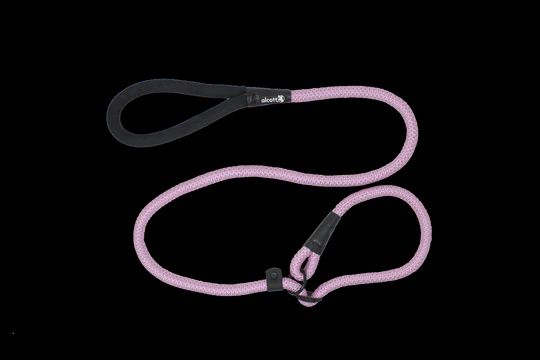 Alcott Slip Rope Dog Leash Pink 5&#39; - Large 3/4&quot;