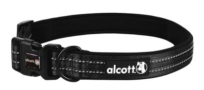 Alcott Adventure Dog Collar Black - Extra Large