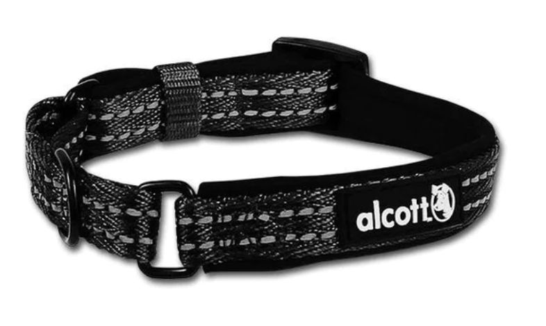 Alcott Martingale Dog Collar Black - Small