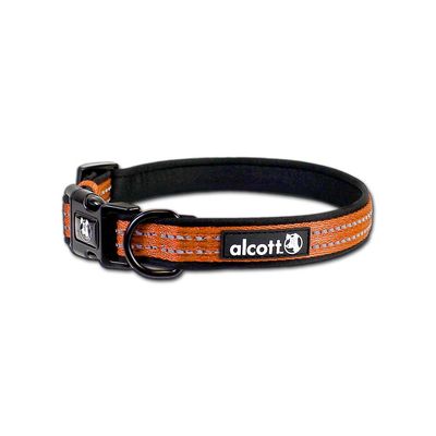 Alcott Adventure Dog Collar Neon Orange - Extra Large