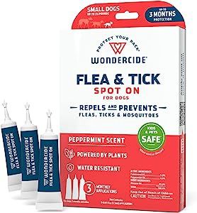 Wondercide Flea and Tick Topical Peppermint Scent for Small Dogs
