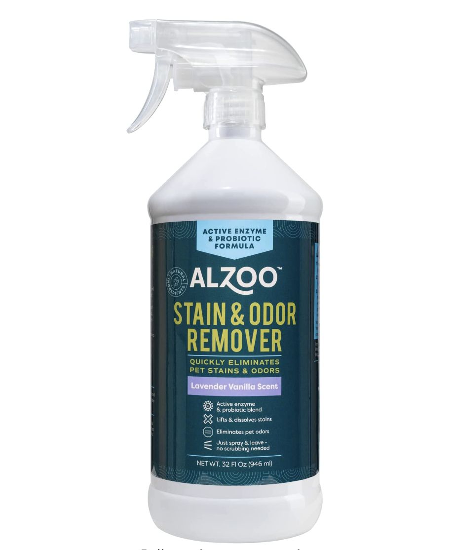 Alzoo Stain and Odor Remover Lavender Vanilla Spray 32oz