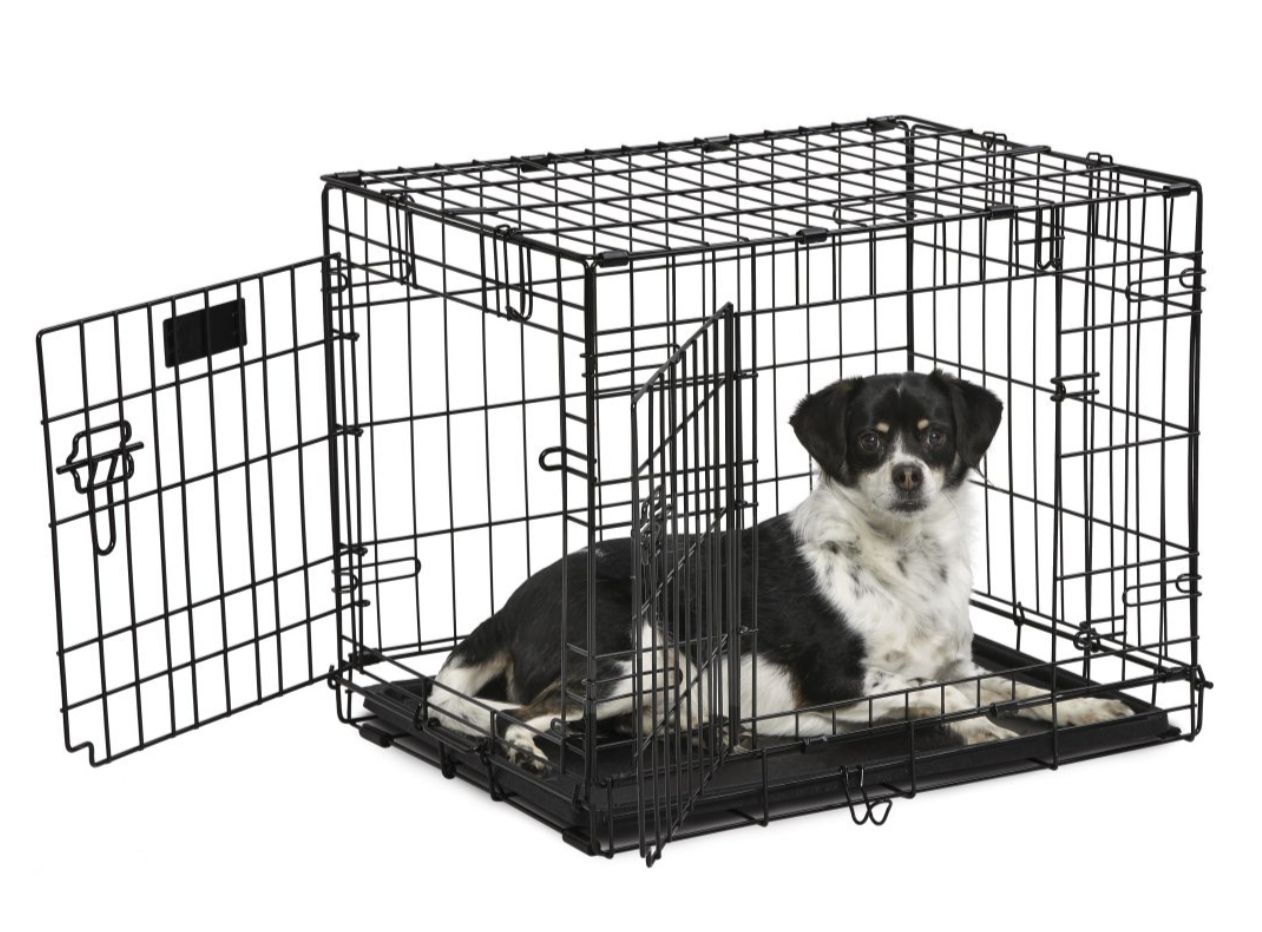 Midwest Contour Small Dog Crate 24-inch Double Door