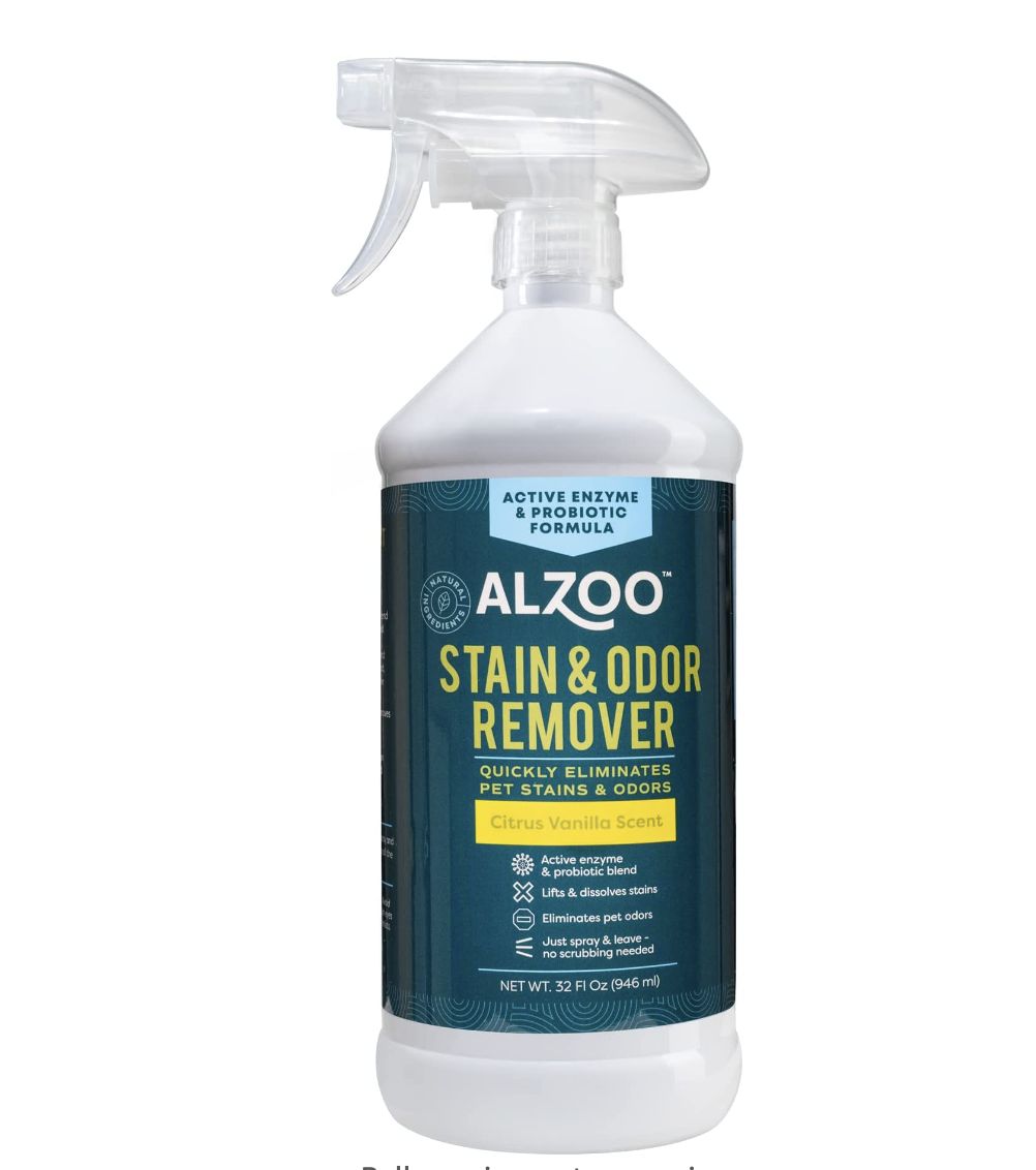 Alzoo Stain and Odor Remover Vanilla Spray 32oz
