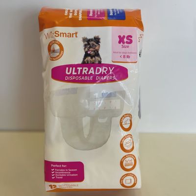 WizSmart UltraDry Disposable Diapers 12 XS