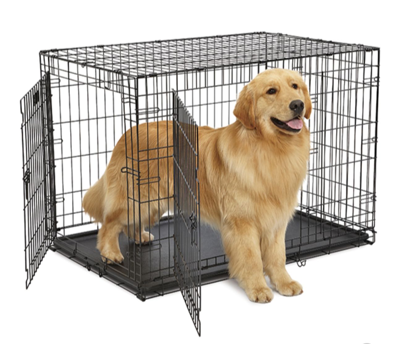 Midwest Contour Large Dog Crate 42-inch Double Door