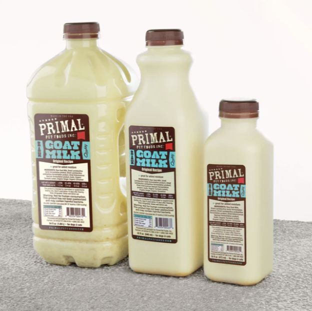 Primal Frozen Raw Original Goat Milk 64 oz