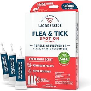 Wondercide Flea and Tick Topical Peppermint Scent for Large Dogs