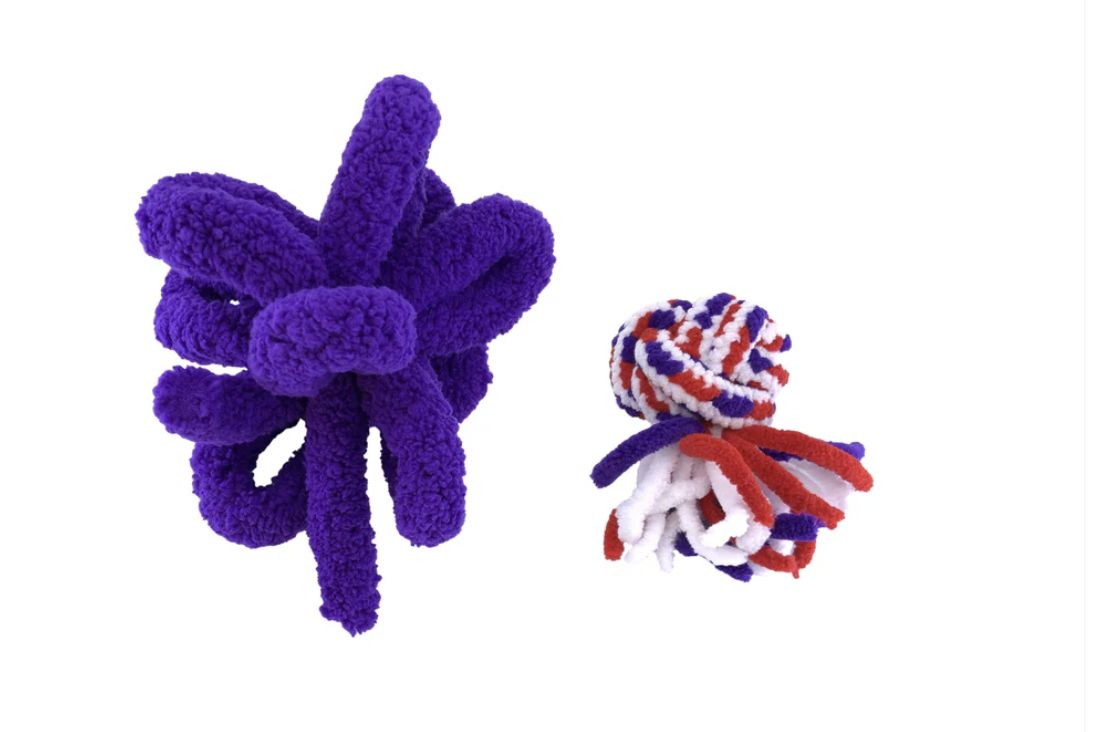 KONG Active Yarn Rope Cat Toy 2 Pack