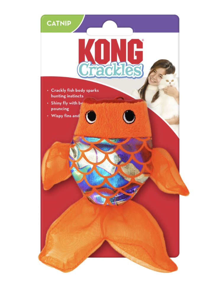 KONG Crackles Gulpz Catnip Cat Toy