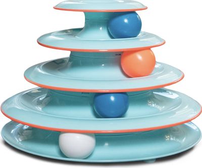 Catstages Chase Meowtain 4 Tier Cat Track  Toy