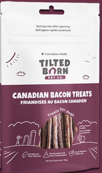 Tilted Barn Canadian Bacon Recipe Dog Treats 3.53oz