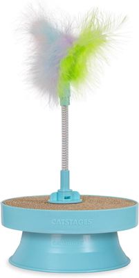 CatStages 2-in-1 Scratch &amp; Bat Cat Toy