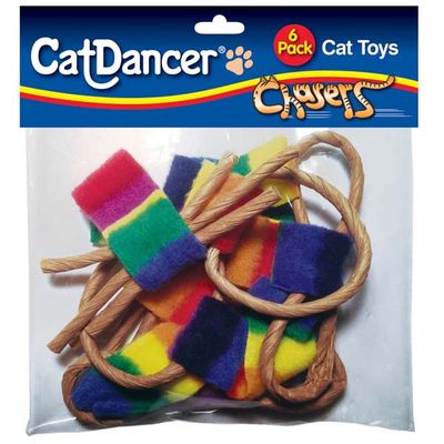 Cat Dancer Chaser Cat Toys 6 Pack