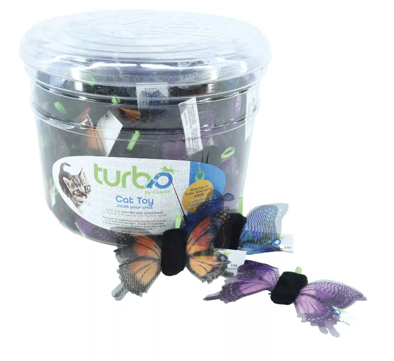 Coastal Turbo Cat Butterfly Toy