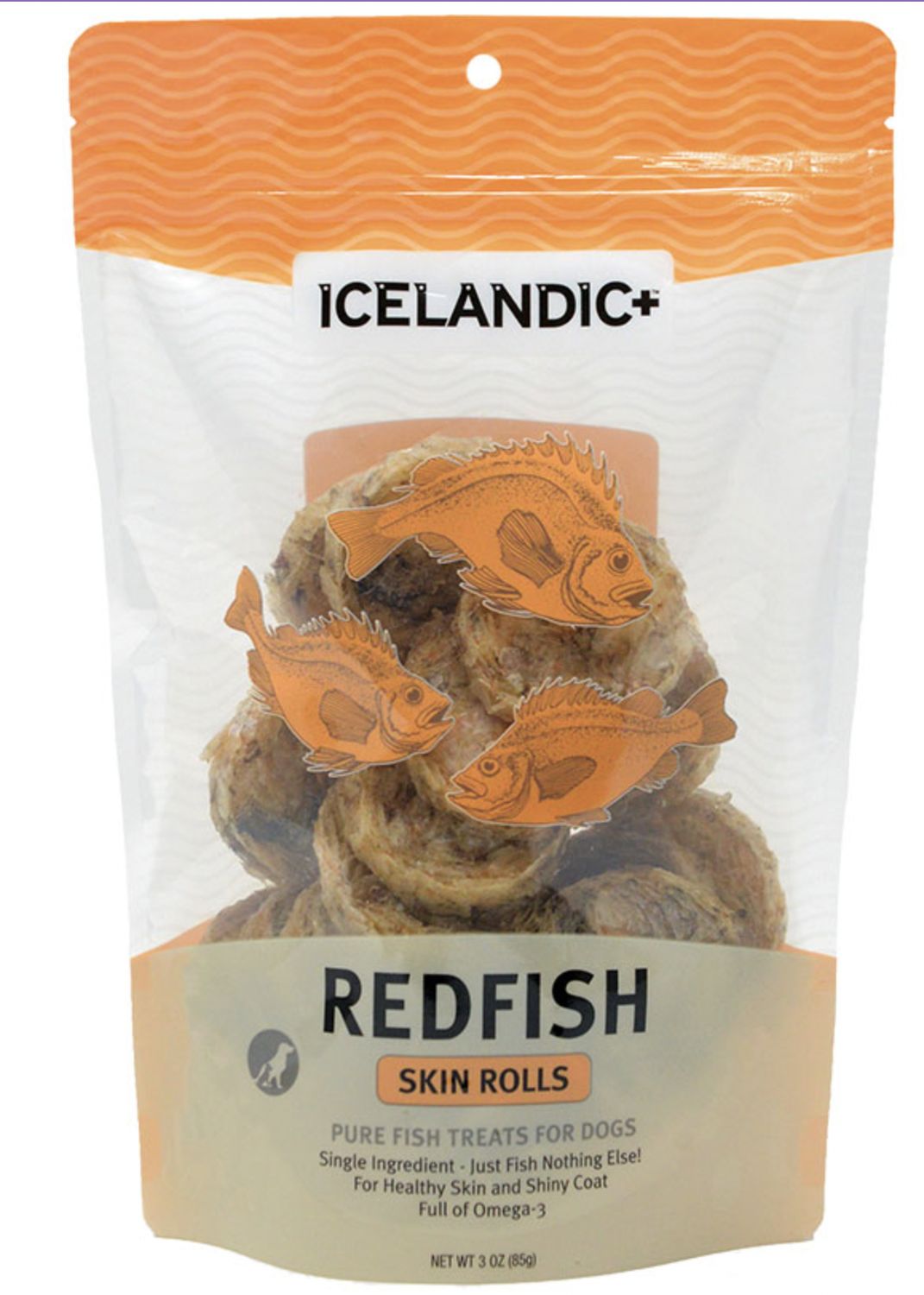 Icelandic Dog Redfish Rolls 3oz