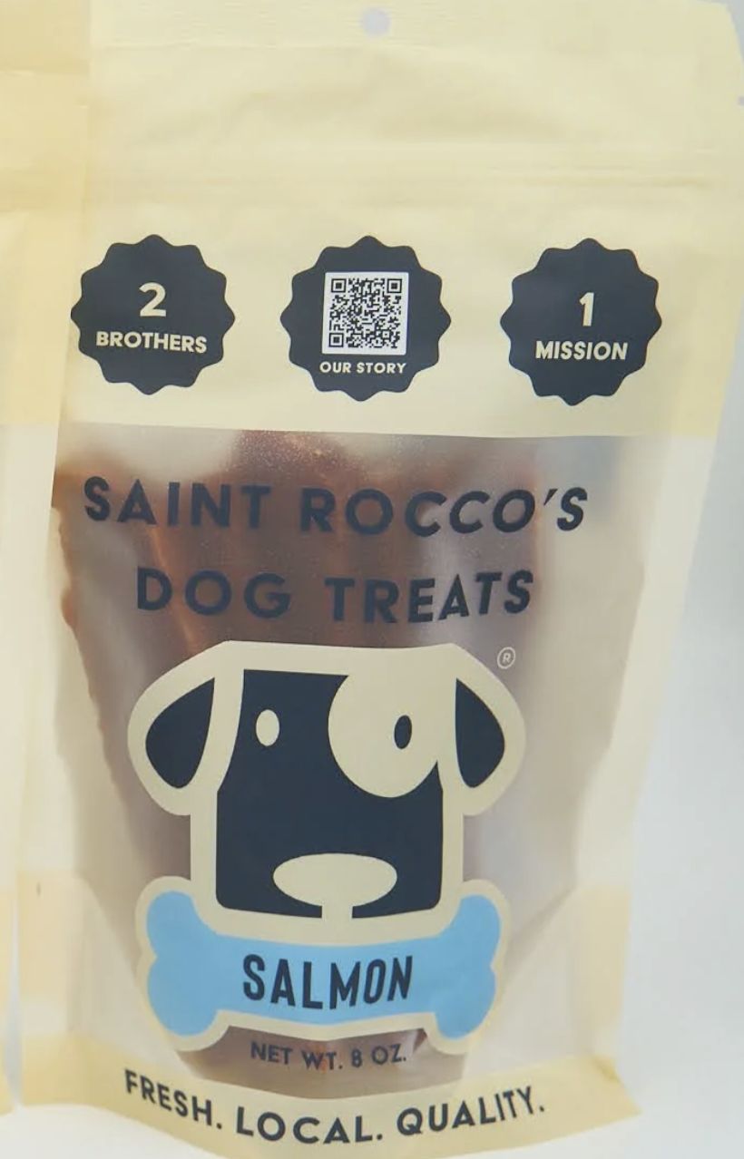 Saint Rocco&#39;s Dog Treats - Salmon 8 oz
