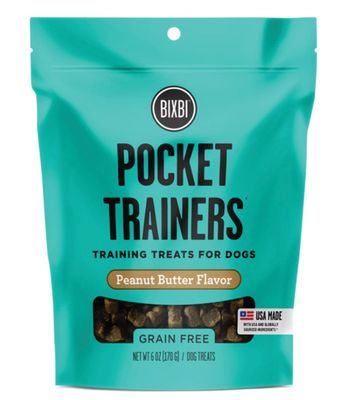 Bixbi Pocket Trainers Peanut Butter Flavored Dog Training Treats 6oz