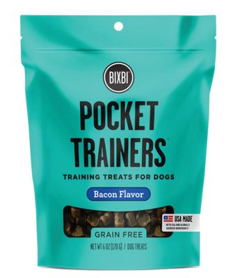 Bixbi Pocket Trainers Bacon Flavored Dog Training Treats 6oz