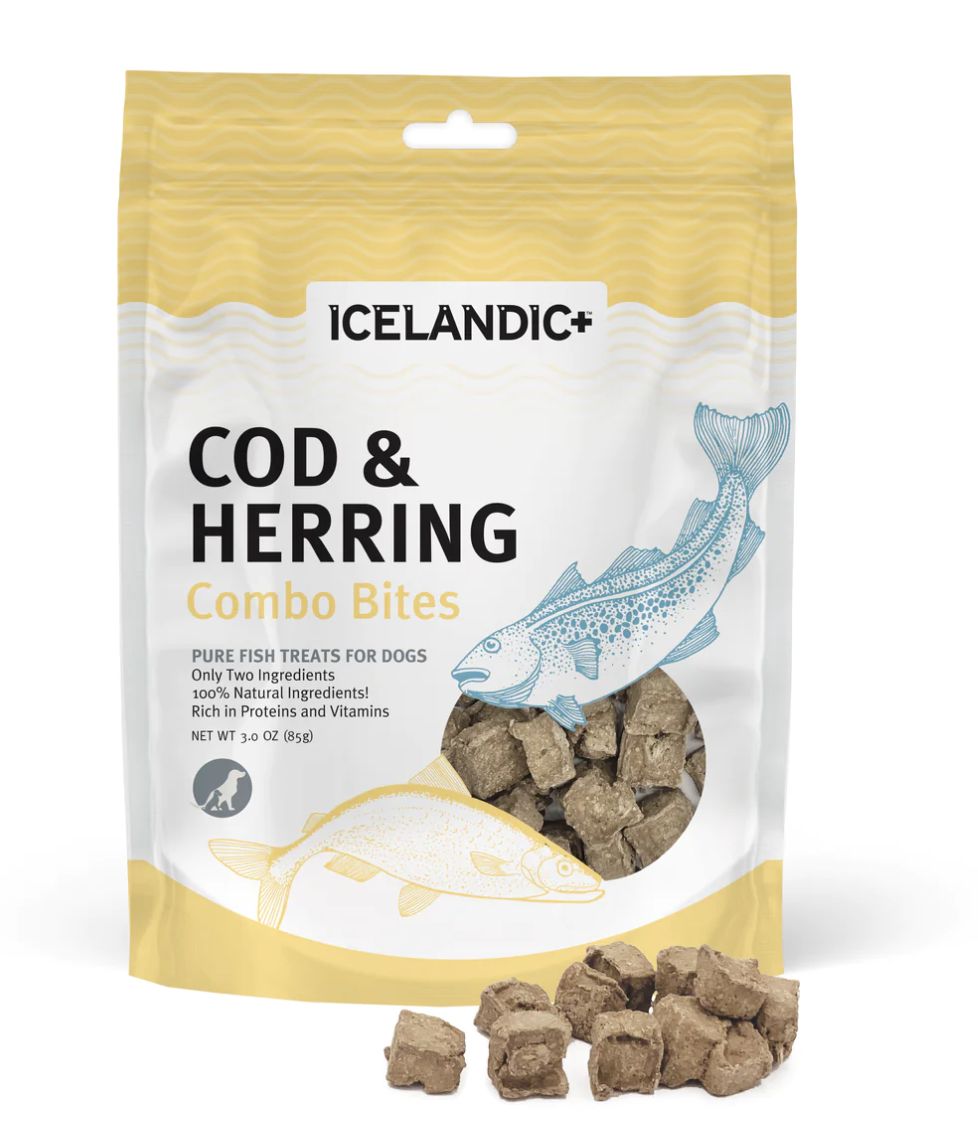 Icelandic Dog Combo Bites Cod Herring