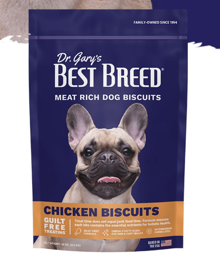 Best Breed Chicken Biscuits Dog Treats 8oz