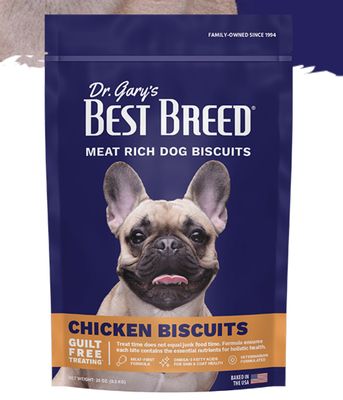Best Breed Chicken Biscuits Dog Treats 8oz