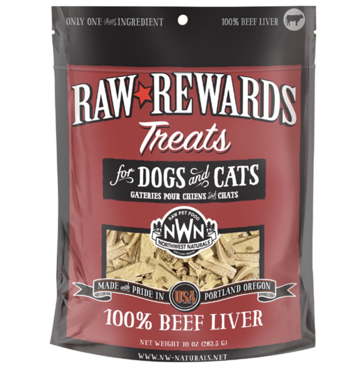 Northwest Naturals Freeze Dried Beef Liver Treats 10oz