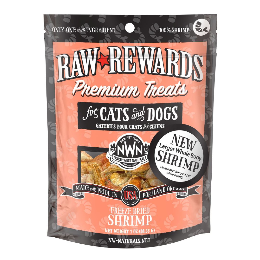 Northwest Naturals Freeze Dried Shrimp Treats 1oz