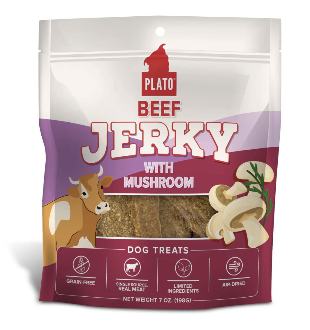 Plato Beef Jerky with Mushrooms 7 oz