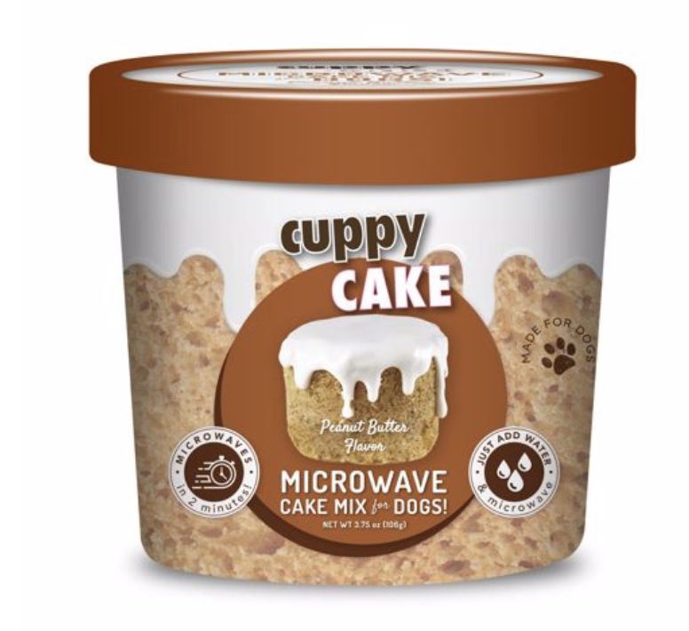 Puppy Cake Microwave Cuppy Cake - Peanut Butter 4 oz