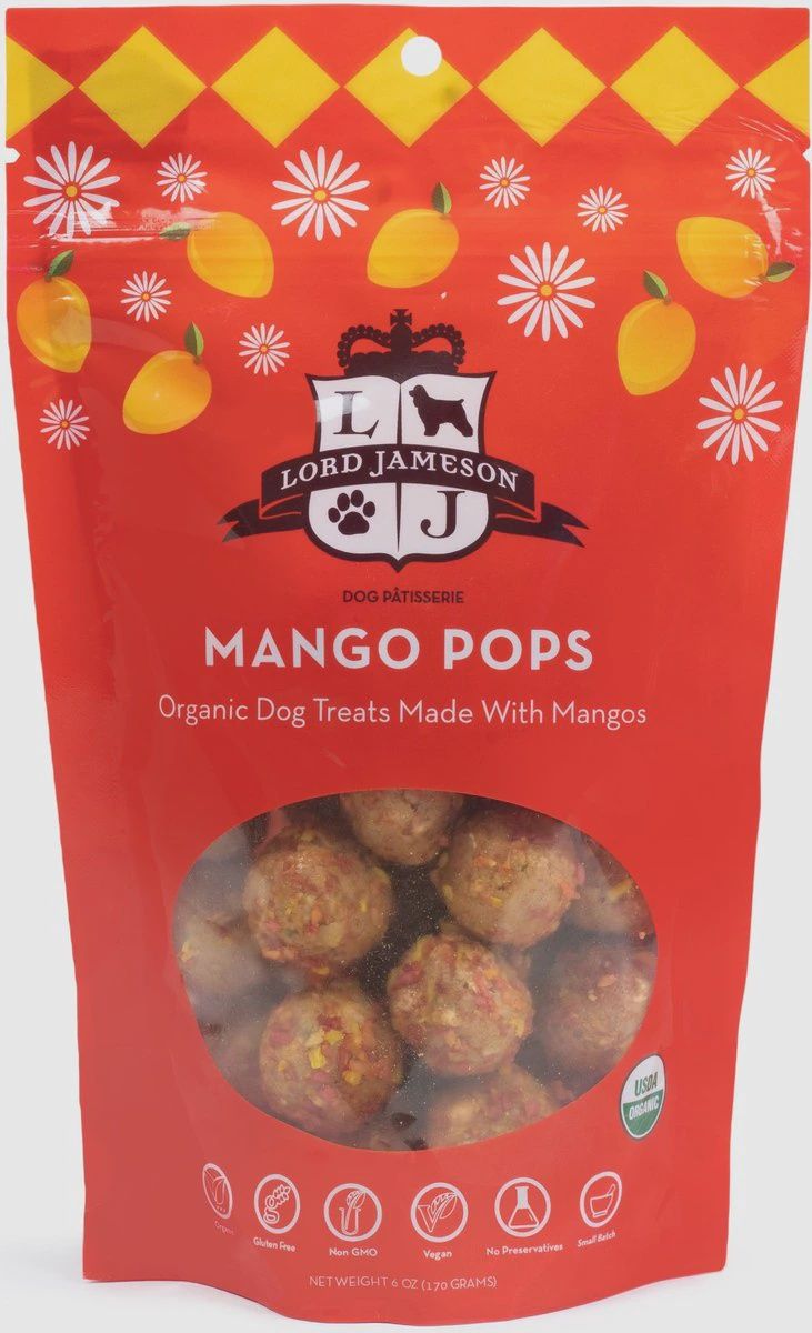 Lord Jameson Mango Pops Dog Treats 6oz