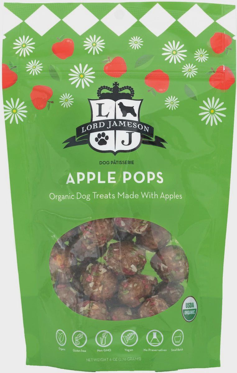 Lord Jameson Apple Pops Dog Treats 6oz