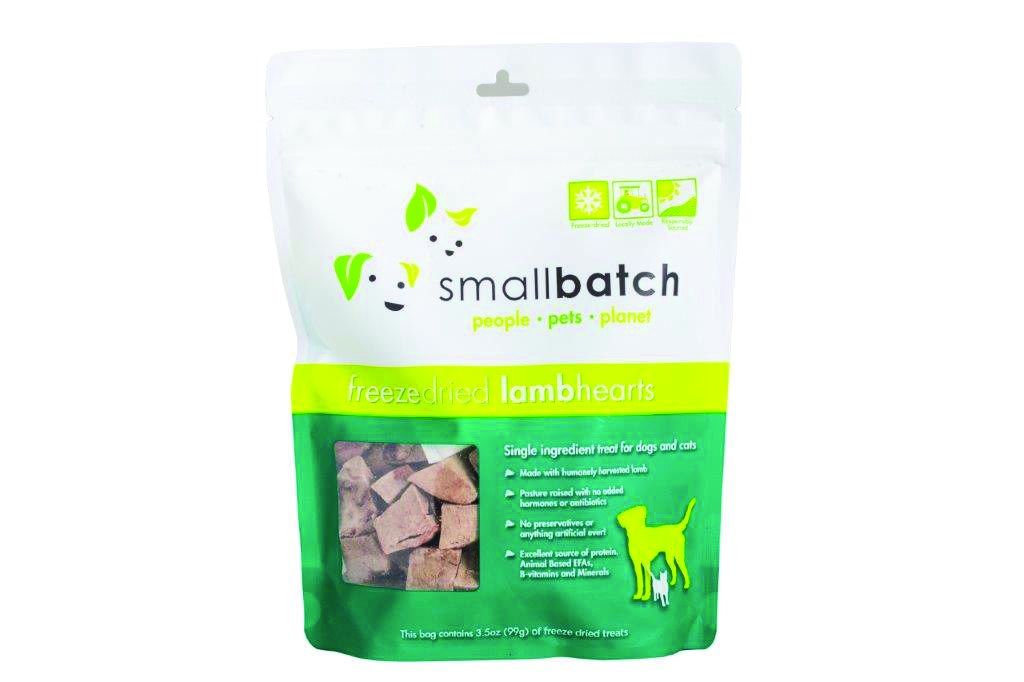 Smallbatch Freeze-Dried Lamb Heart Treats 3.5oz