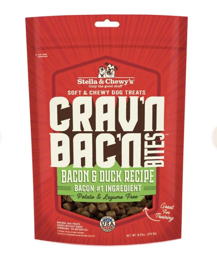 Stella &amp; Chewy&#39;s Crav&#39;n Bac&#39;n Bacon &amp; Duck Recipe 8.25 oz