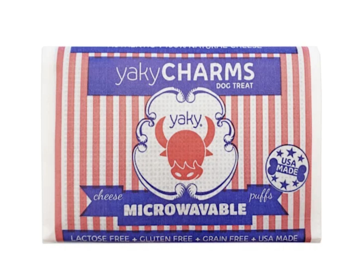 Himalayan Microwavable Yaky Charms With Cheese Dog Treats  0.75oz