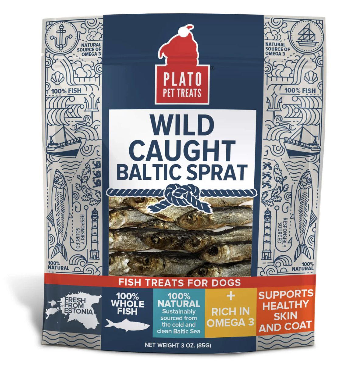 Plato Baltic Herring  3 oz