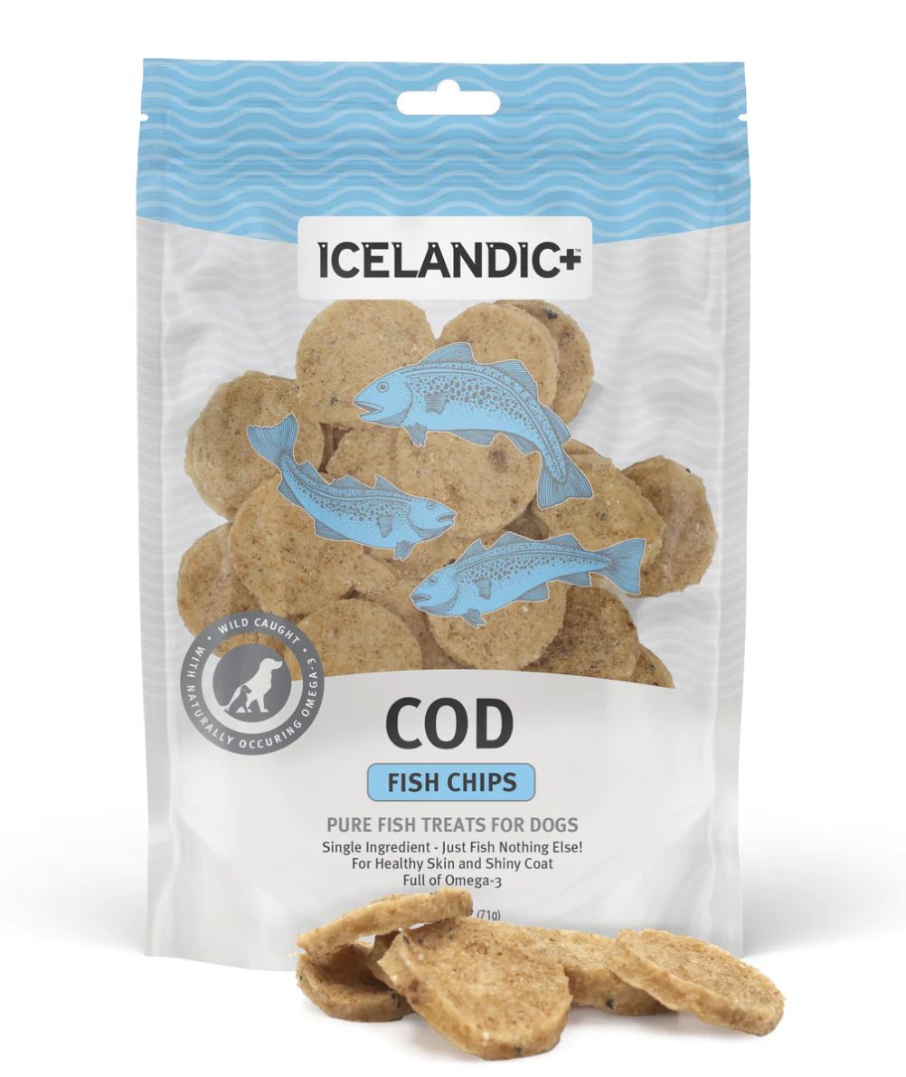 Icelandic Dog Cod Chips 2.5 oz