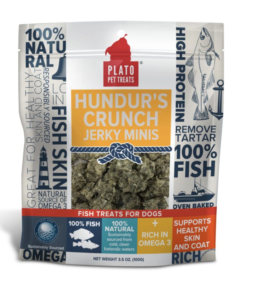 Plato Hundur&#39;s Crunch Jerky Mini 10oz