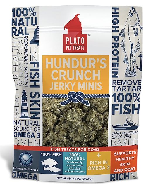 Plato Hundur&#39;s Crunch Jerky Minis 3.5oz