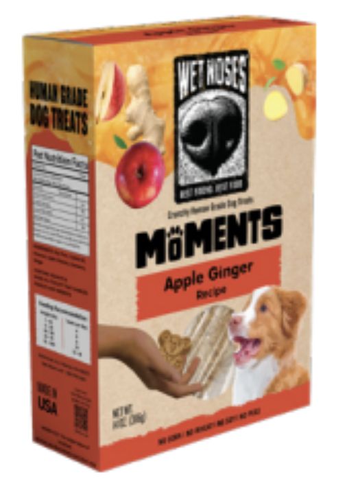 Wet Noses Apple Ginger Recipe Dog Treats 14oz